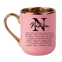 Elegant Różowo-Złoty 330 ml