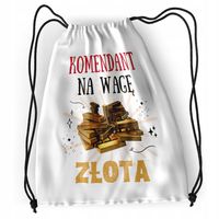 Plecak Sportowy Szkolny Komendanta Worek Torba Z Nadrukiem Ze Zdjęciem