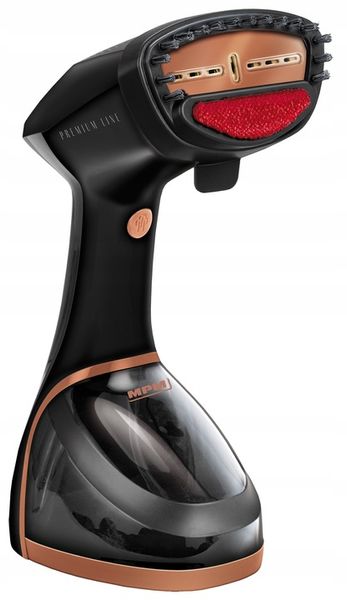 Parownica do ubrań żelazko parowe duża moc 2000W czarna MPM MZP-03 zdjęcie 2