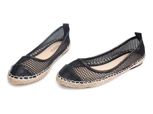 BALERINKI ESPADRYLE 9653 CZARNY 36 na Arena.pl
