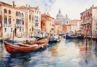 Plakat 66,5x46,5cm Wenecka Impresja