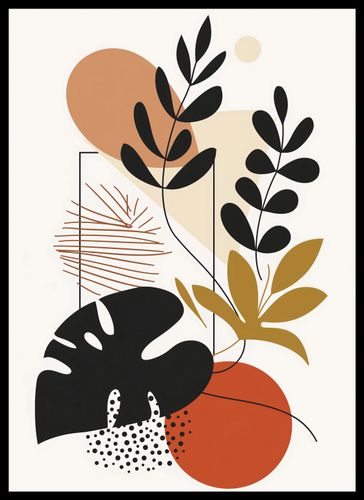 Plakat 39,5x55cm Zawisły Liść na Arena.pl