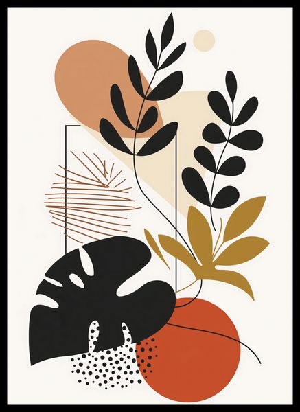 Plakat 39,5x55cm Zawisły Liść zdjęcie 2