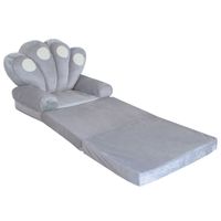 fotel dla dziecka Tron - szary MAŁPISZON