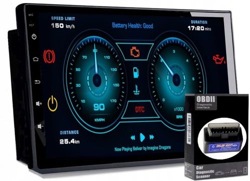 RADIO NAVI GPS 2DIN WiFI BLUETOOTH RDS CARPLAY ANDROID AUTO 2GB 64GB KAMERA na Arena.pl
