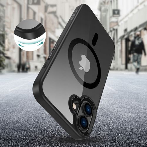 TECH-PROTECT MAGMAT MAGSAFE IPHONE 16 BLACK/CLEAR na Arena.pl
