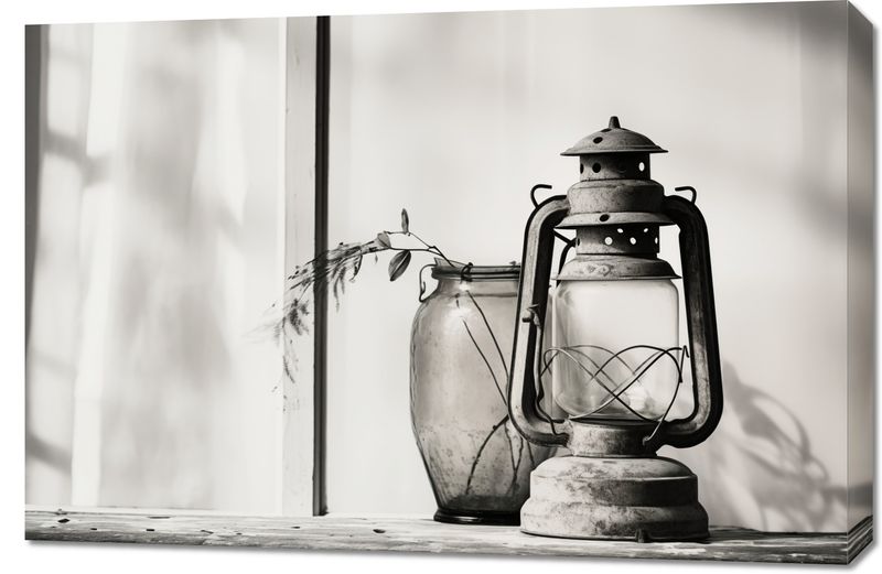 Obraz 90x60cm Lampa w Cieniach zdjęcie 1