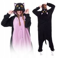 Kot Kigurumi Onesie piżama L