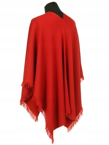CZERWONE PONCZO Z HAFTEM R. UNI 42 - 48 50 52- 56 na Arena.pl
