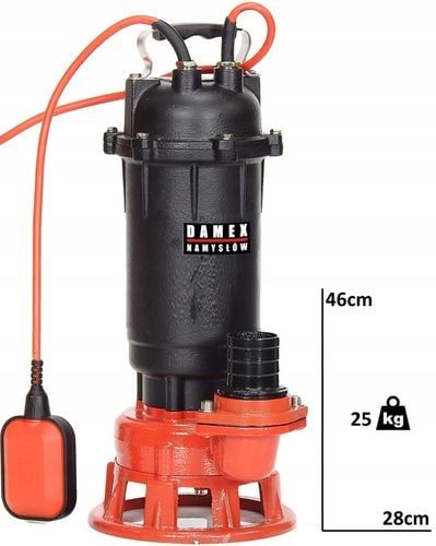 POMPA PX5000+ DO WODY BRUDNEJ ŚCIEKÓW SZAMBA ROZDRABNIACZ 100%MIEDŹ na Arena.pl