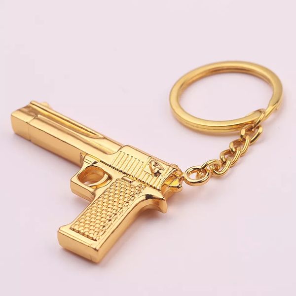 Breloczek Broń Pistol Colt 1911 Oficer GOLD 45 ACP zdjęcie 3