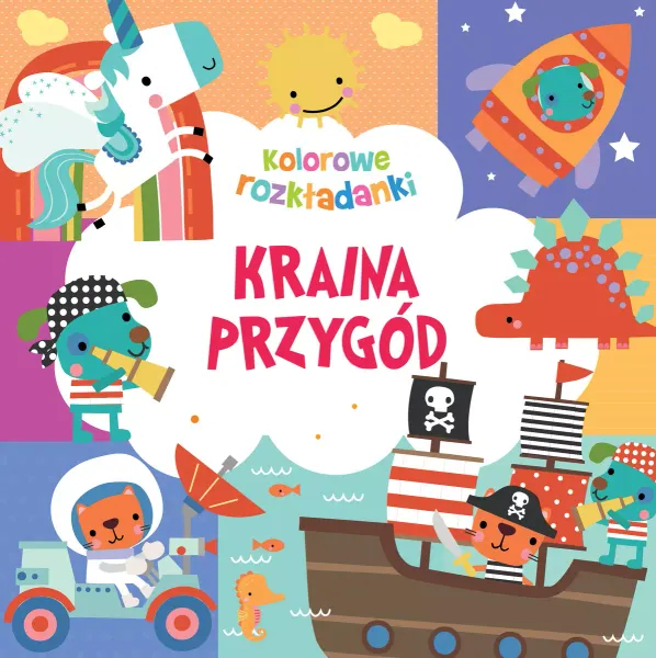 Kraina przygód. Kolorowe rozkładanki zdjęcie 1