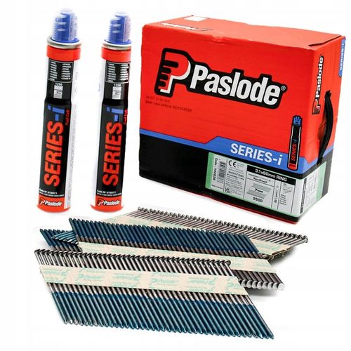 PASLODE GWOŹDZIE 3,1x90 R op. 2500szt. + 2 GAZY SERIES-i ZESTAW na Arena.pl