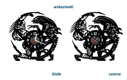 Zegar ścienny z płyty winylowej 169.13 Predator na Arena.pl