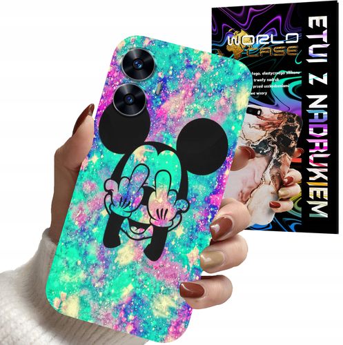 ETUI CASE DO REALME C55 - MYSZKA MINNIE DAMSKIE WZORY PLECKI na Arena.pl