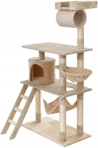 DRAPAK DLA KOTA WIEŻA LEGOWISKO DOMEK Z HAMAKIEM na Arena.pl