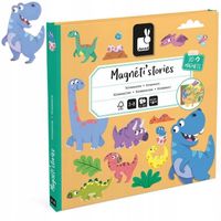 Magnetyczna Układanka Dinozaury Magneti'stories 3+ Janod