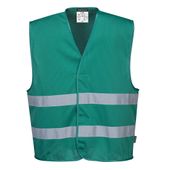 Kamizelka Ostrzegawcza Zielona Meshair Iona Bottle Green, L/Xl  Widoczność