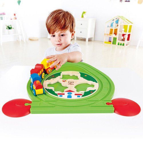 HAPE Tor kolejowy TRAIN Torowisko puzzle na Arena.pl