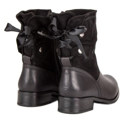 Modne czarne botki r.41 na Arena.pl