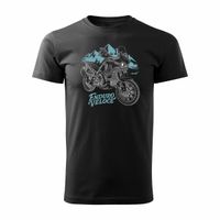 Koszulka motocyklowa z motocyklem na motor MV Agusta Enduro Veloce męska czarna XXL