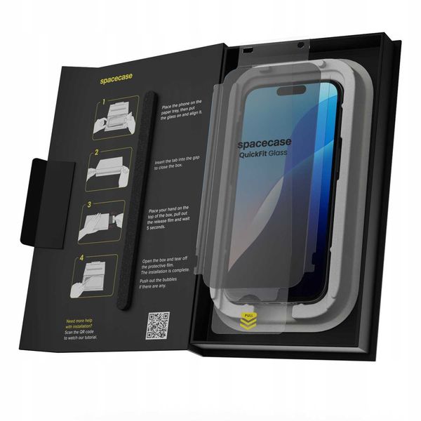 Spacecase Quickfit Privacy Glass Iphone 15 / 16 zdjęcie 4