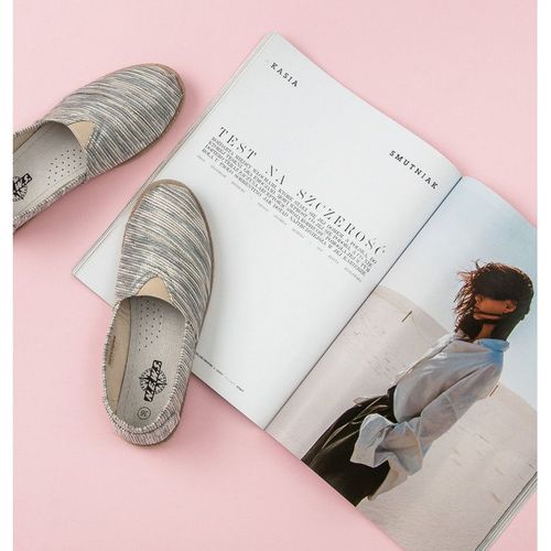 Prążkowane espadryle r.39 na Arena.pl