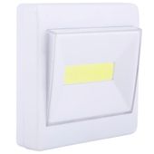 Lampka nocna włącznik led 3w na baterie + magnes lampka do szafki szafy