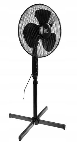 WENTYLATOR STOJĄCY WIATRAK PODGŁOGOWY NA PILOTA TIMER OSCYLACJA 40W 3 TRYBY na Arena.pl