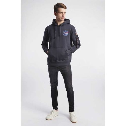 Alpha Industries SPACE SHUTTLE HOODY 07 REP  BLUE M na Arena.pl