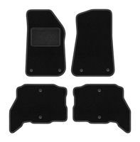 Dywaniki welurowe do: Jeep Wrangler JL 4XE 2021-2023 5-drzwiowy czarne