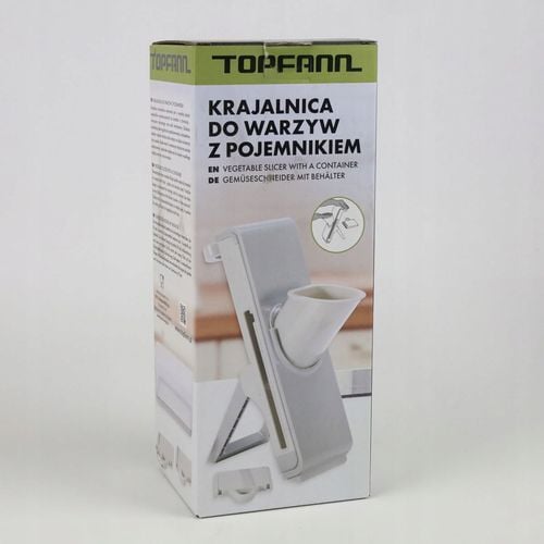 KRAJALNICA DO WARZYW Z POJEMNIKIEM I WYMIENNYMI NAKŁADKAMI TARKA na Arena.pl