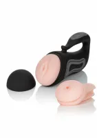 calexotics optimum power rechargeable grip-n-stroke - maszyna intymna