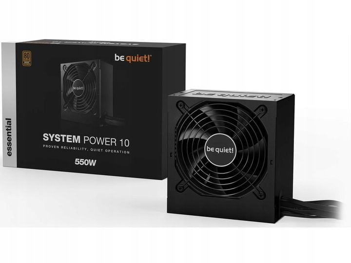Zasilacz BE QUIET! System Power 10 550W 80 Plus zdjęcie 1