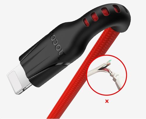 Hoco mocny kabel 3w1 micro USB + USB-C + lightning na Arena.pl