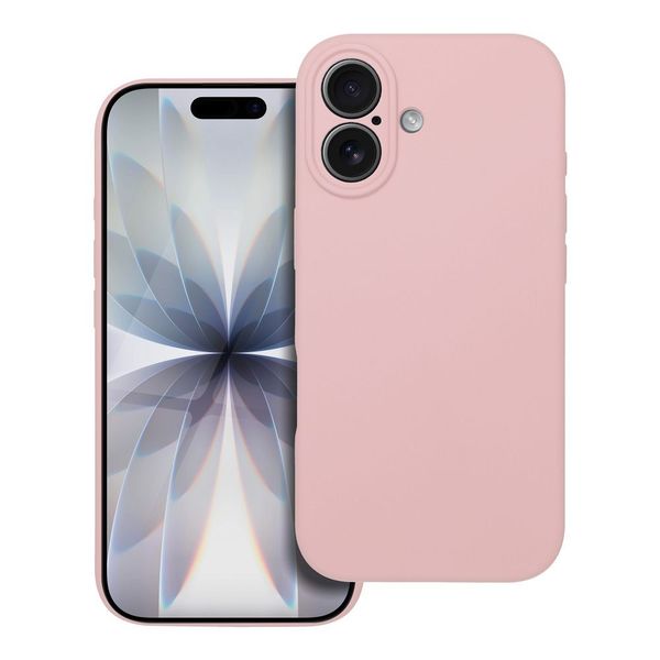 Futerał SILICONE 2mm do IPHONE 17 pudrowy róż zdjęcie 1