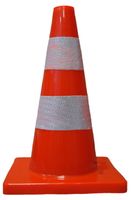 ROAD pachołek drogowy ostrzegawczy pcv 45 cm