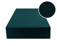 Prześcieradło Z Gumką 160X200 Jersey Zieleń Butelkowa