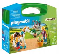 Playmobil Country 9100 Pielęgnacja koni Case