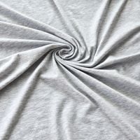 jasny szary melanż-JERSEY - 200G/M2
