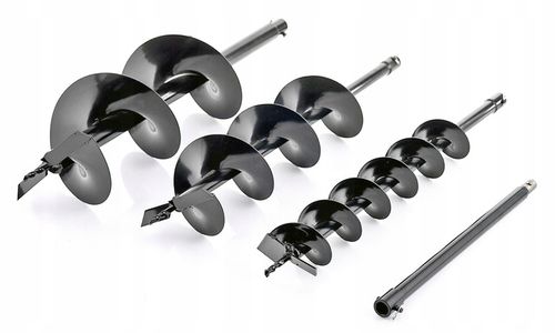 WIERTNICA GLEBOWA ŚWIDER SPALINOWY do gleby + WIERTŁA 10/15/20CM PRZEDŁUŻKA na Arena.pl