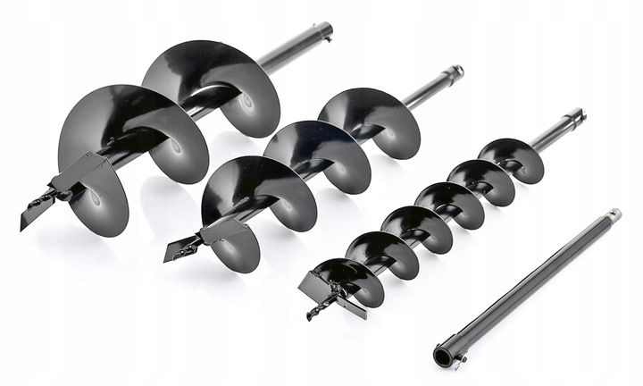 WIERTNICA GLEBOWA ŚWIDER SPALINOWY do gleby + WIERTŁA 10/15/20CM PRZEDŁUŻKA zdjęcie 3