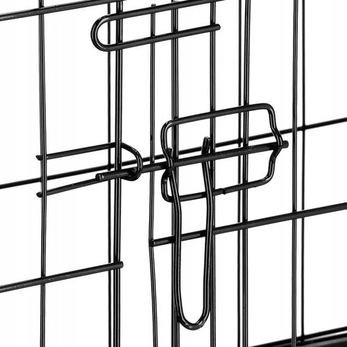 KLATKA KOJEC DLA PSA PSÓW KOTA MOCNY WYBIEG METALOWA DUŻA 100x70x60cm na Arena.pl