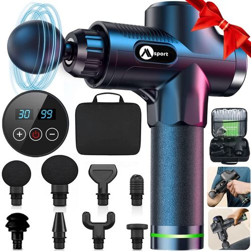 PISTOLET DO MASAŻU MOCNY MASAŻER GUN MSPORT PRO 3 na Arena.pl