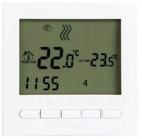 STEROWNIK REGULATOR TEMPERATURY PRZEWODOWY TERMOSTAT TYGODNIOWY AFRISO 230V na Arena.pl