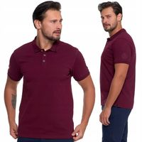 Koszulka Polo z Kołnierzykiem Męska Bawełniana Polówka Elegancka XL MORAJ