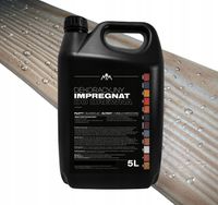 DEKORACYJNY IMPREGNAT do drewna farba M&M bezbarwny 5l hydrofobowy