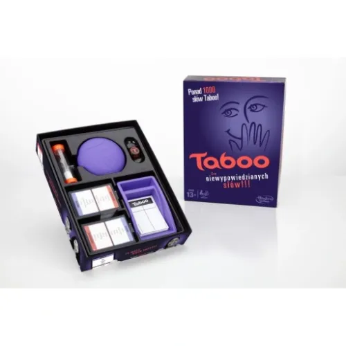 HASBRO Gra Taboo Tabu A4626 Polska Wersja na Arena.pl