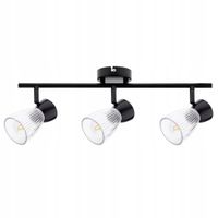 2X Lampa sufitowa BEST BLACK 3xE14