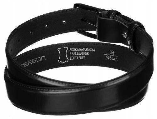 PETERSON pasek męski klasyczny do spodni skórzany na Arena.pl